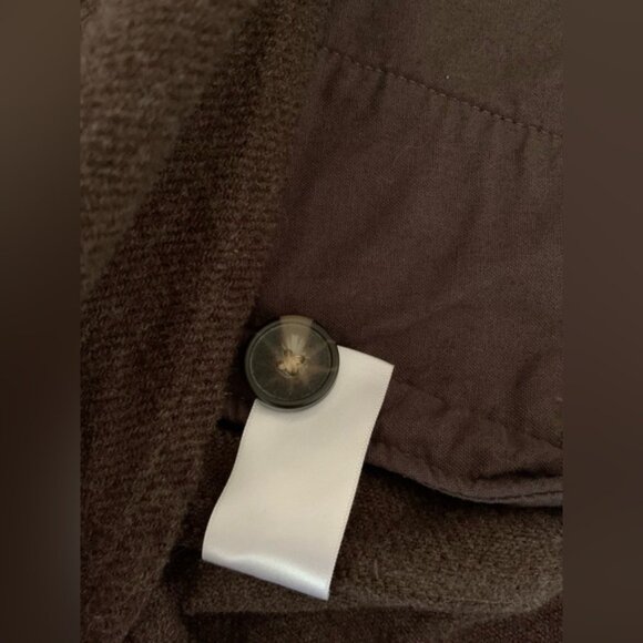 Everlane Women's Size XXS Shacket  Oversized Shirt Jacket Heather Brown - Picture 6 of 10